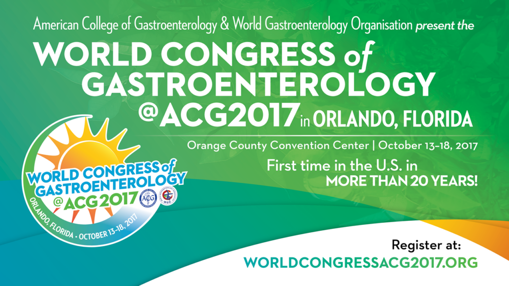 World Congress of Gastroenterology (WCOG) Visit us at booth 636